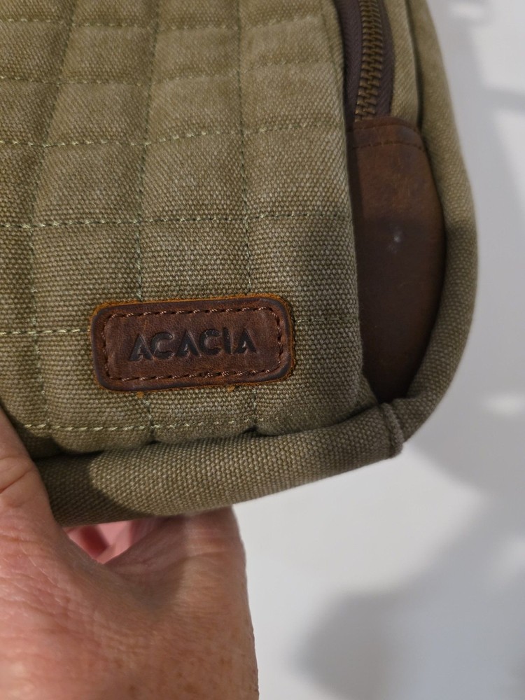 Acacia Canvas Leather backpack