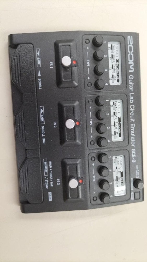 Zoom GCE-3 Guitar Lab Circuit Emulator, Compact USB Audio Interface for