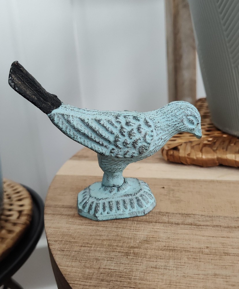 Cast Iron Perching Bird