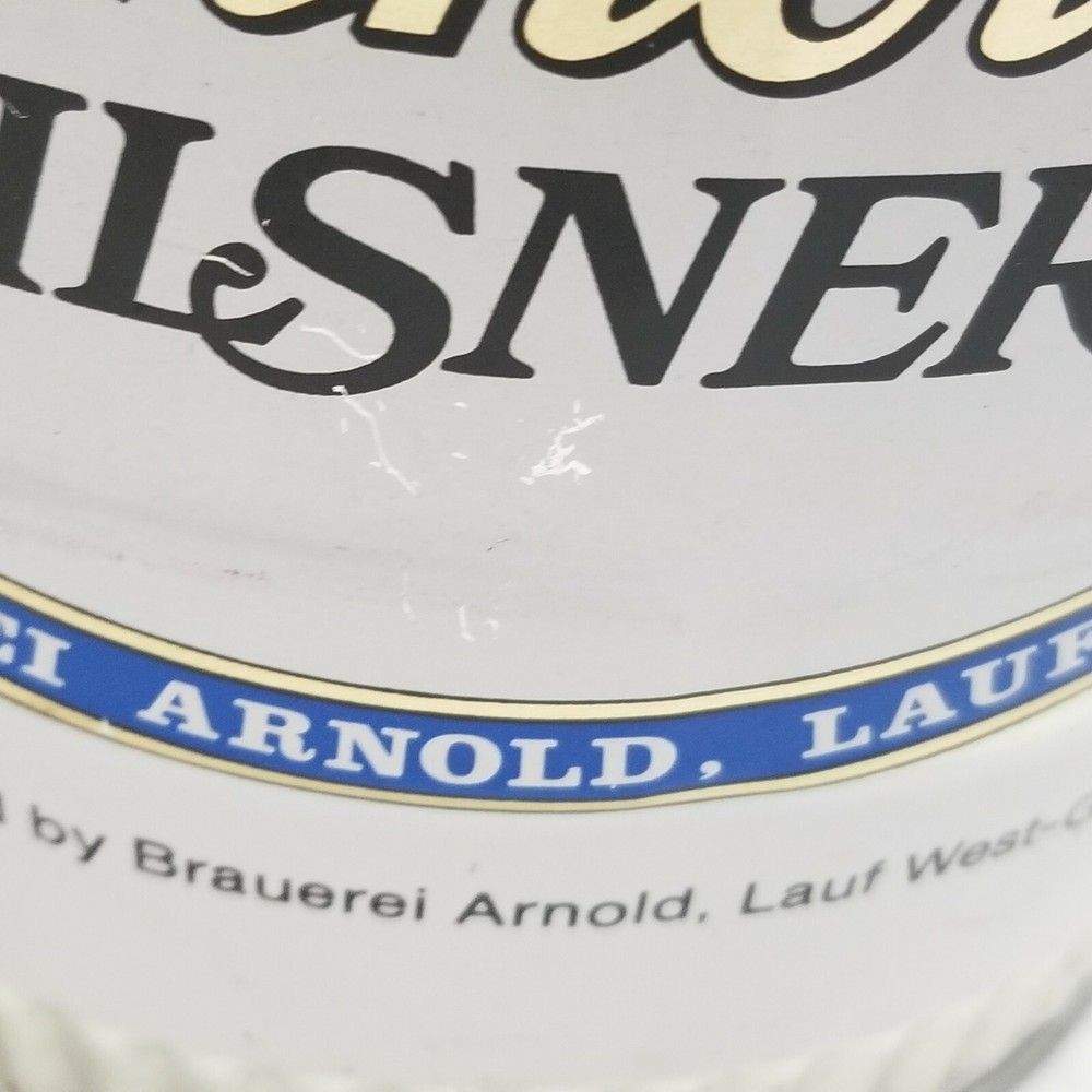 Arnold Pilsner 5 liter / gallon beer mini keg empty