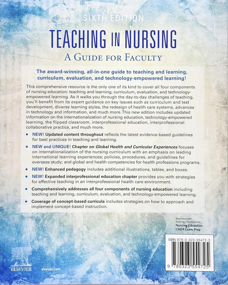 Teaching in Nursing - Paperback 6TH EDITION NEW