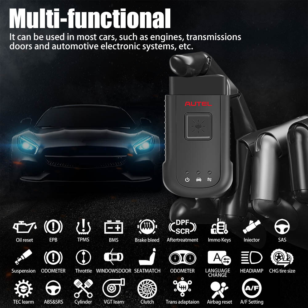 Autel Maxi VCI V100 Wireless Diagnostic Interface DLC Bluetooth MS906TS MS906BT