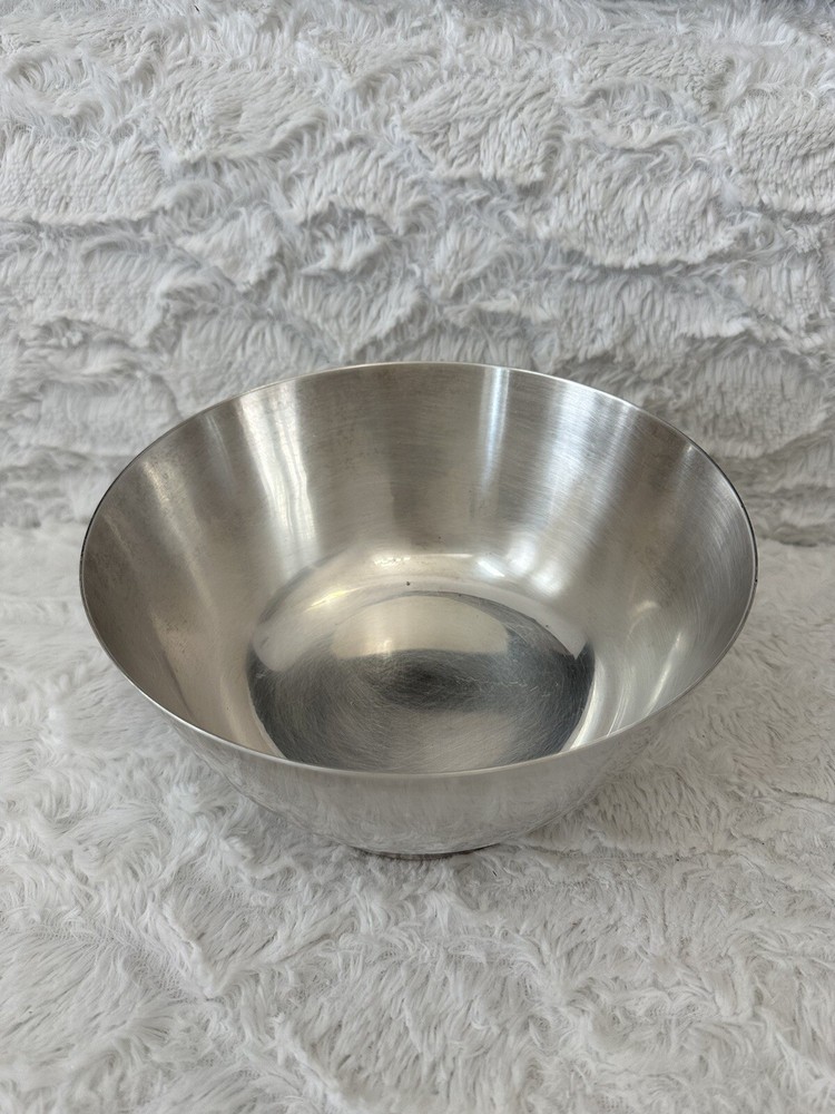 Reed & Barton Large Silver Plate Mid-Century Modern Bowl 185 Jamestown