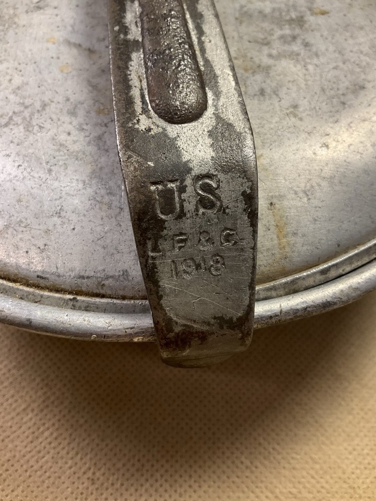 ORIGINAL WWI US ARMY M1910 MESS KIT-DATED 1918 LF&C Mfg