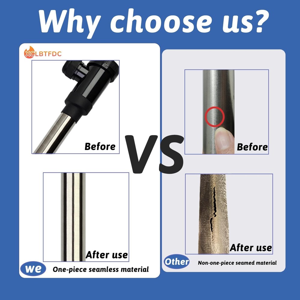 1300W Immersion Water Heater Portable Electric Hot Tub & Bucket Submersible W...