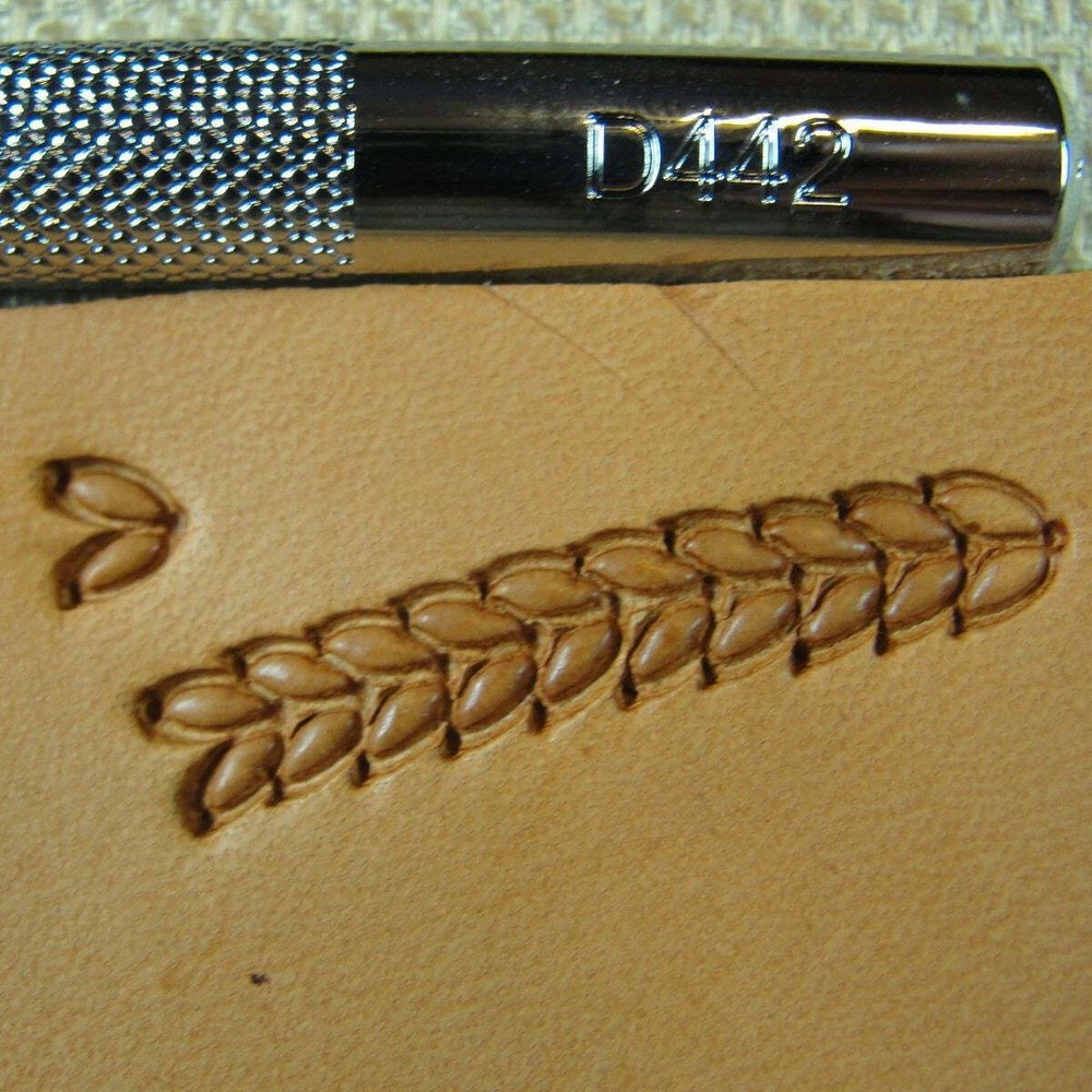 Leather Stamping Tool - D442 Small Braid Stamp