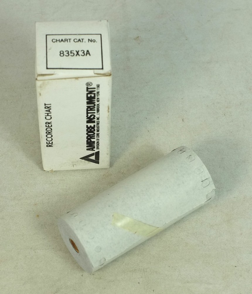 1 Amprobe 835X3A Paper Roll Recorder Strip Chart
