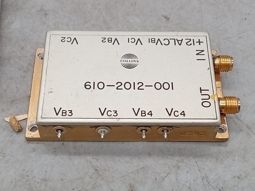 5 QTY COLLINS / UHF AMP / - FILTER - MODULE ????