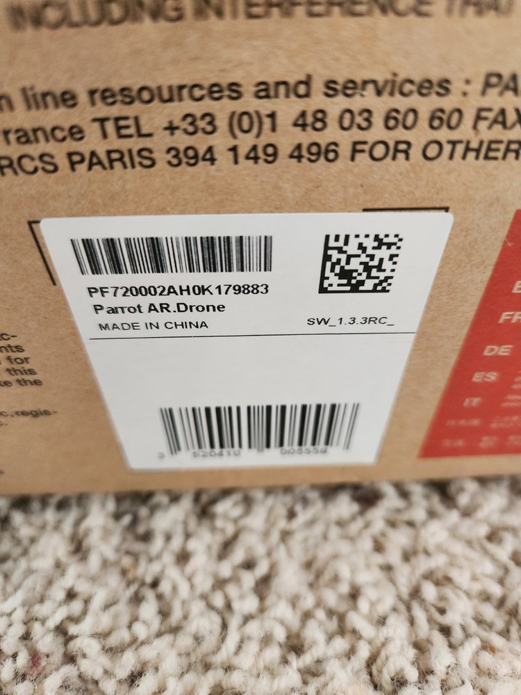 Parrot AR Drone 1 In Box, Barely Used