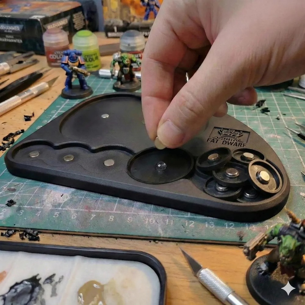 Miniature Base Magnetising Tool by Fat Dwarf