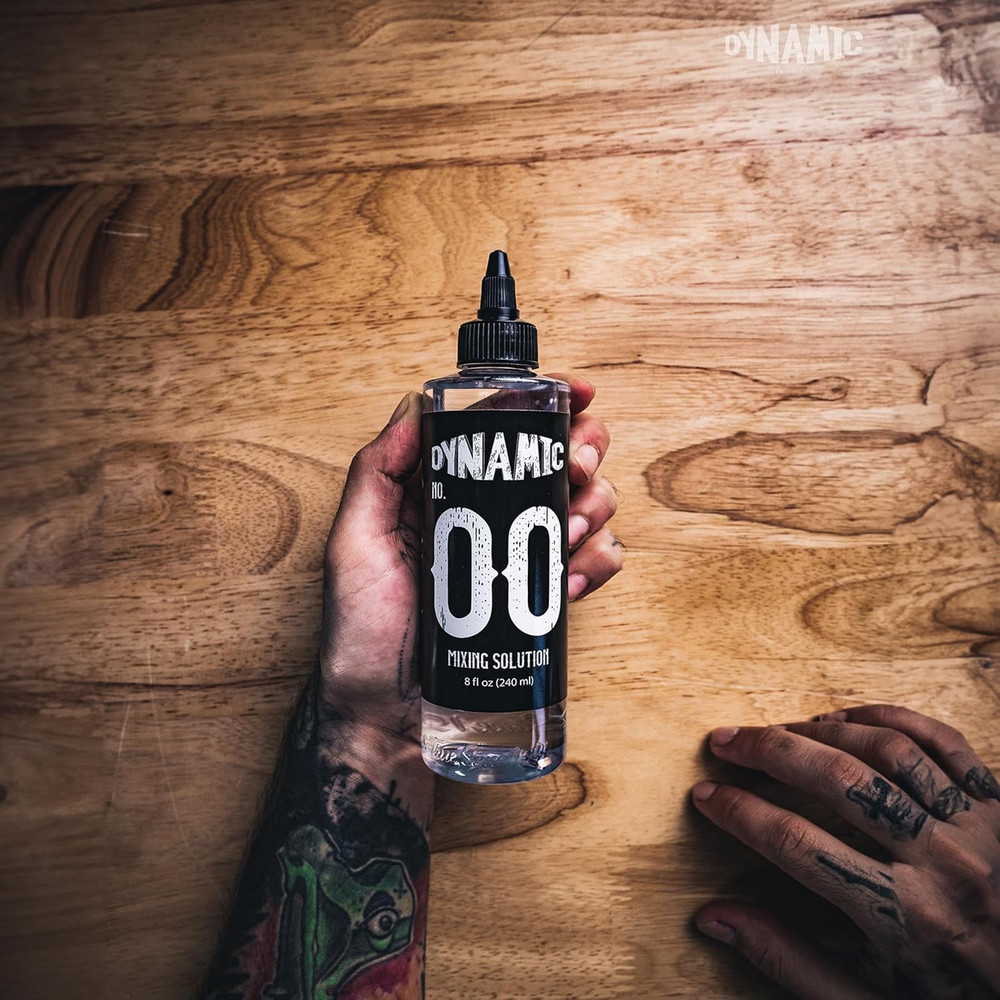 Dynamic Color Co.- No. 00 Tattoo Ink Mixing Solution, Premium Shading Solution T