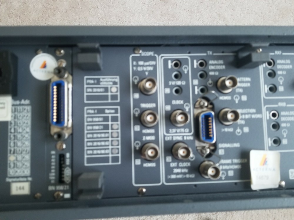 W&G PRA-1 Frame Analyzer