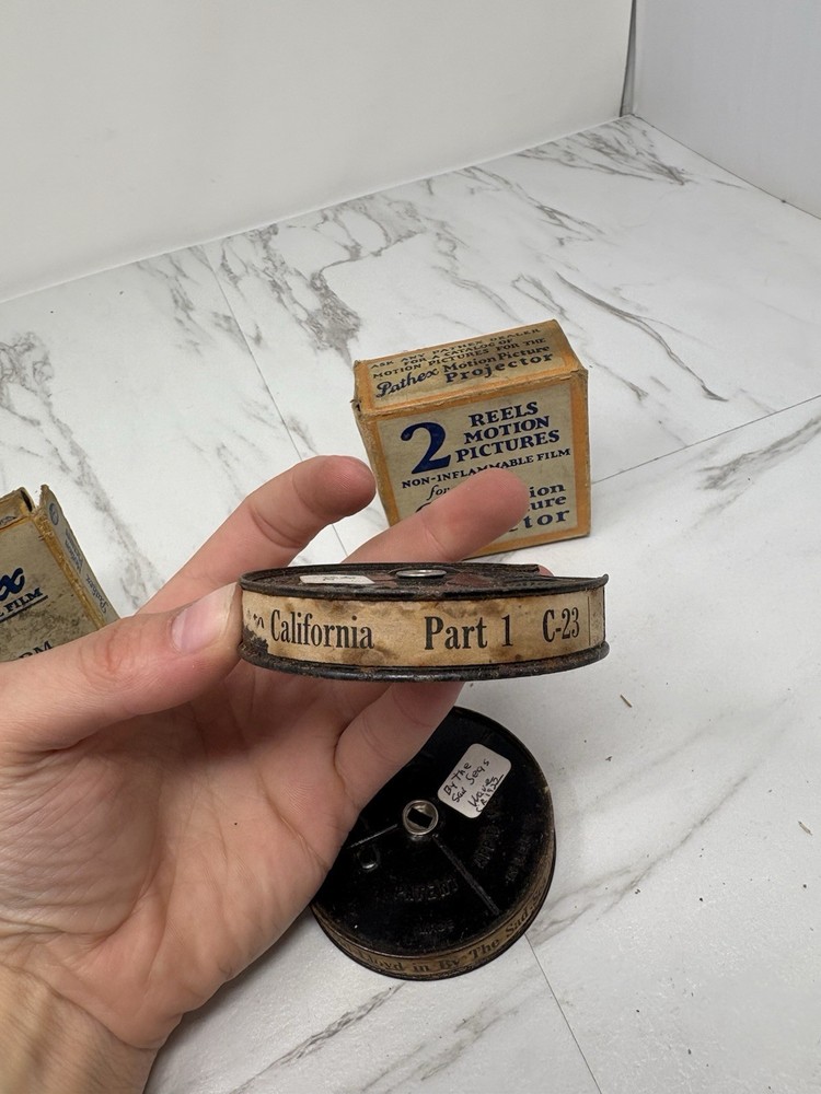 3 Pathex Motion Picture Reels