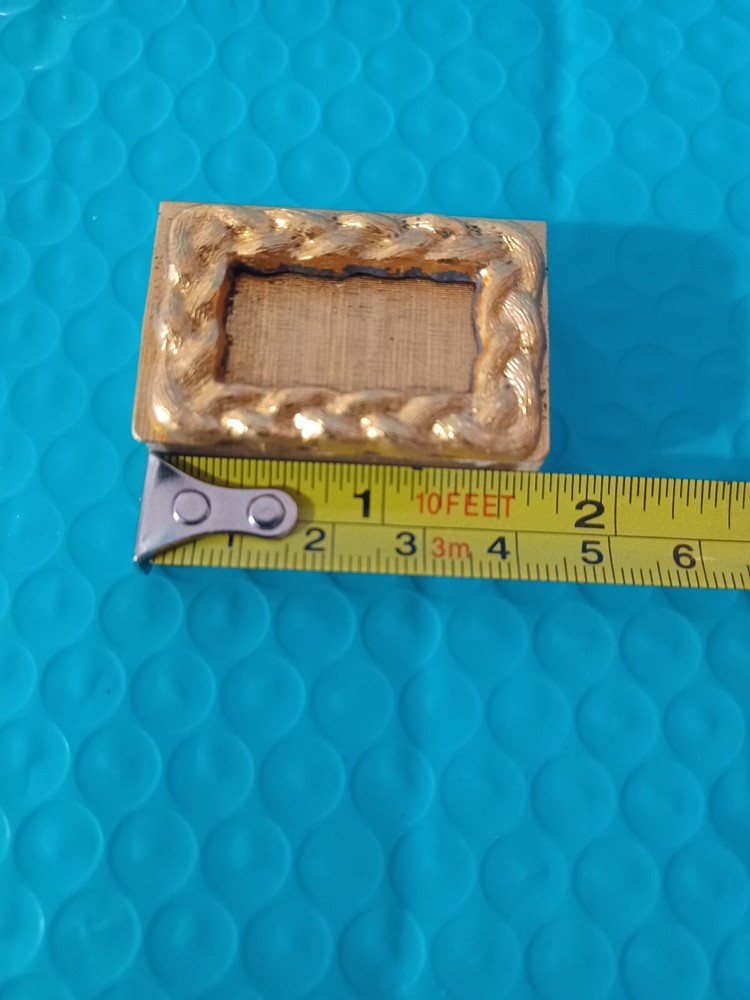 Vintage Match Holder Box With Matches