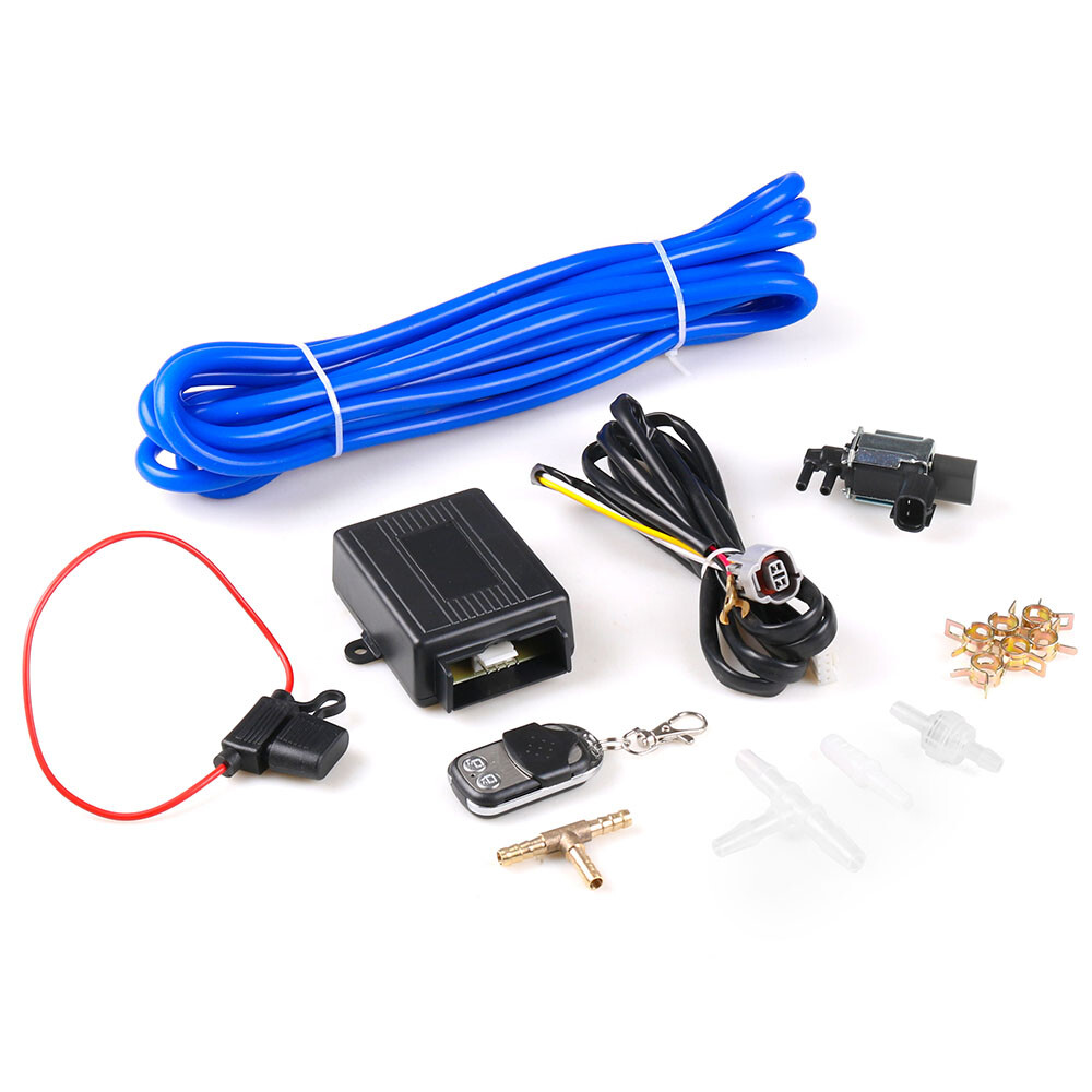 Car Vacuum Actuator Electric Valve Wireless Remote Control Kit
