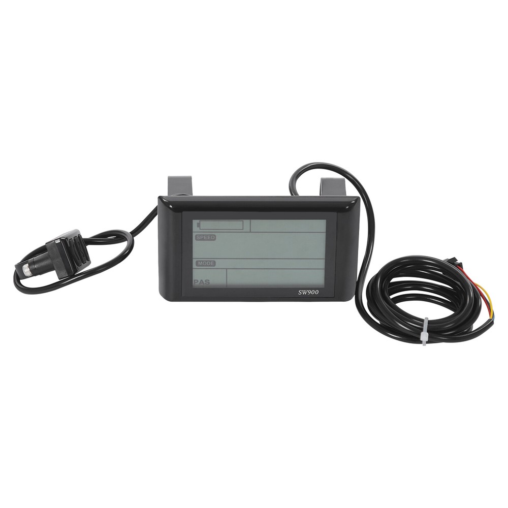 LCD Display Electric Bicycle Display Screen E-Bike Screen Rectangle10*6cm