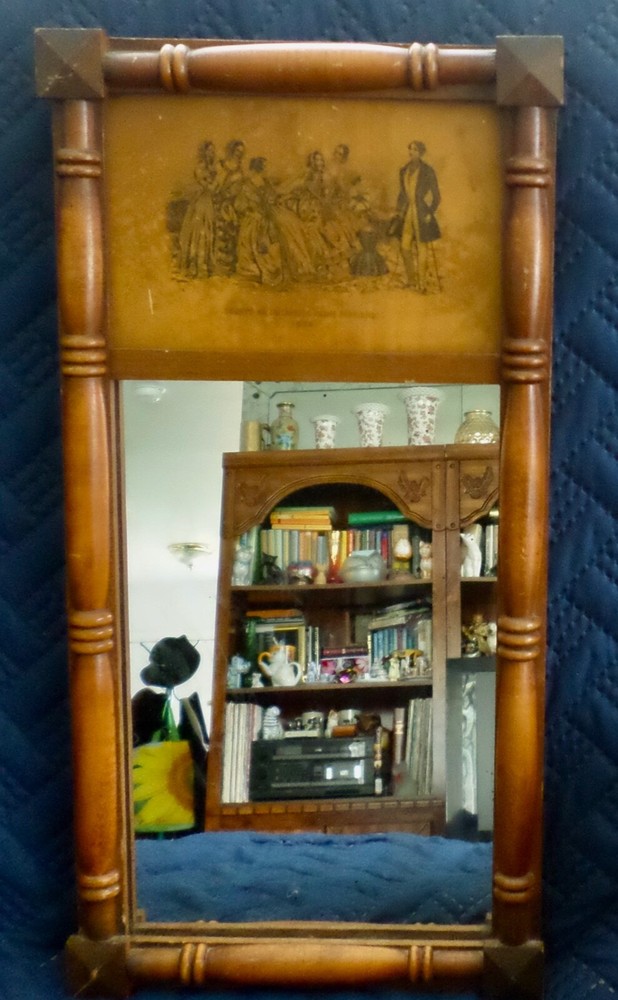 ANTIQUE WALL MIRROR GODEY’s
