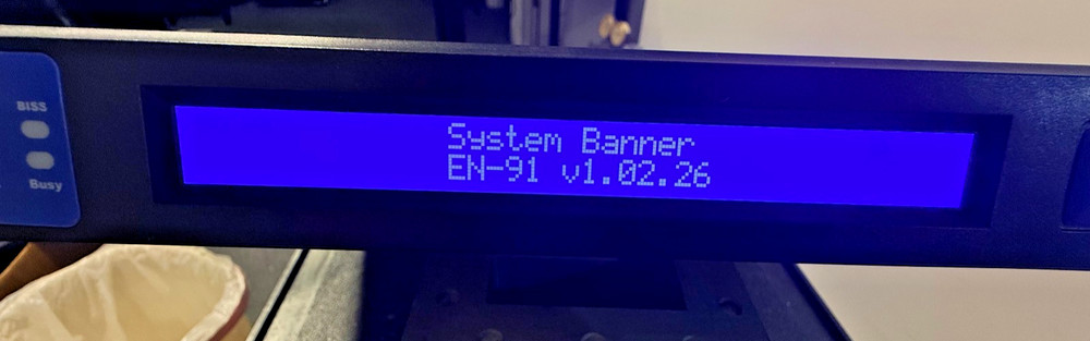 ADTEC EN-91 ENCODER, LOW HOURS, REMOVED FROM WORKING SYSTEM