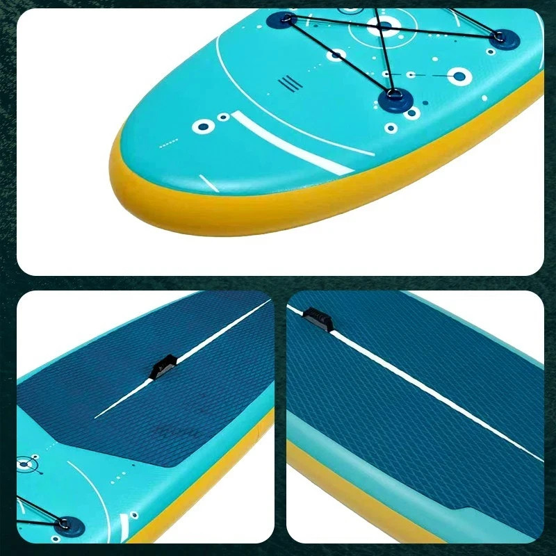 Inflatable Stand Up Paddle Board Complete Kit SUP with Accessories Blue