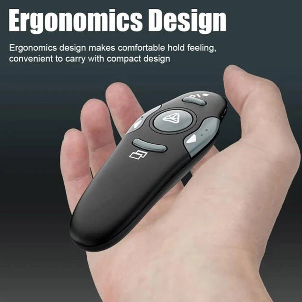 For PC Power point Presentation Remote Wireless Presenter Laser Pointer Clicker