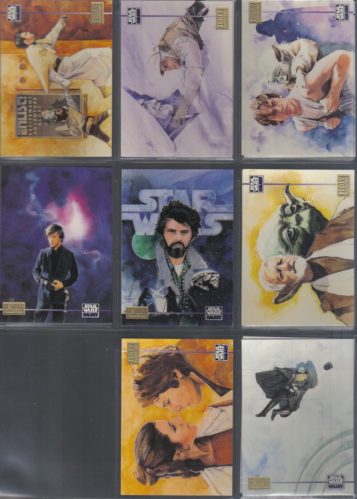 STAR WARS GALAXY SERIES 3 FIRST DAY SINGLES