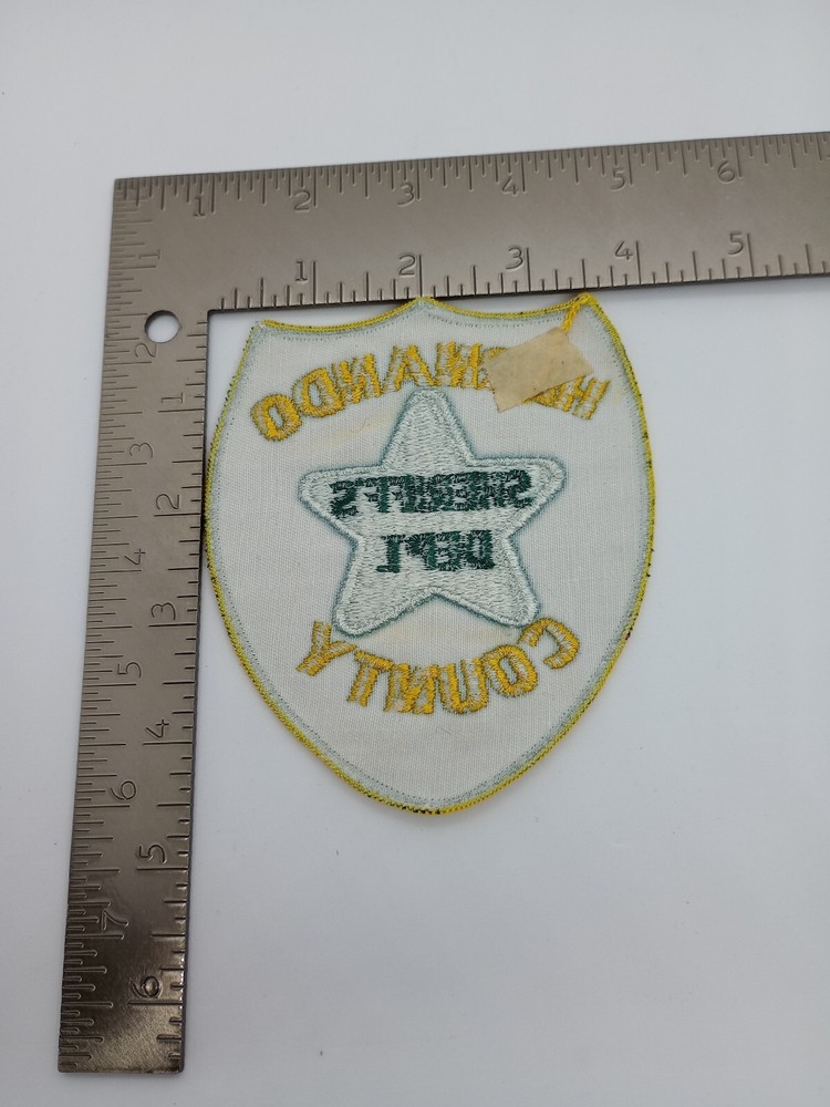 Hernando County Florida Sheriff's Dept. Shoulder Patch Vintage Unsewn