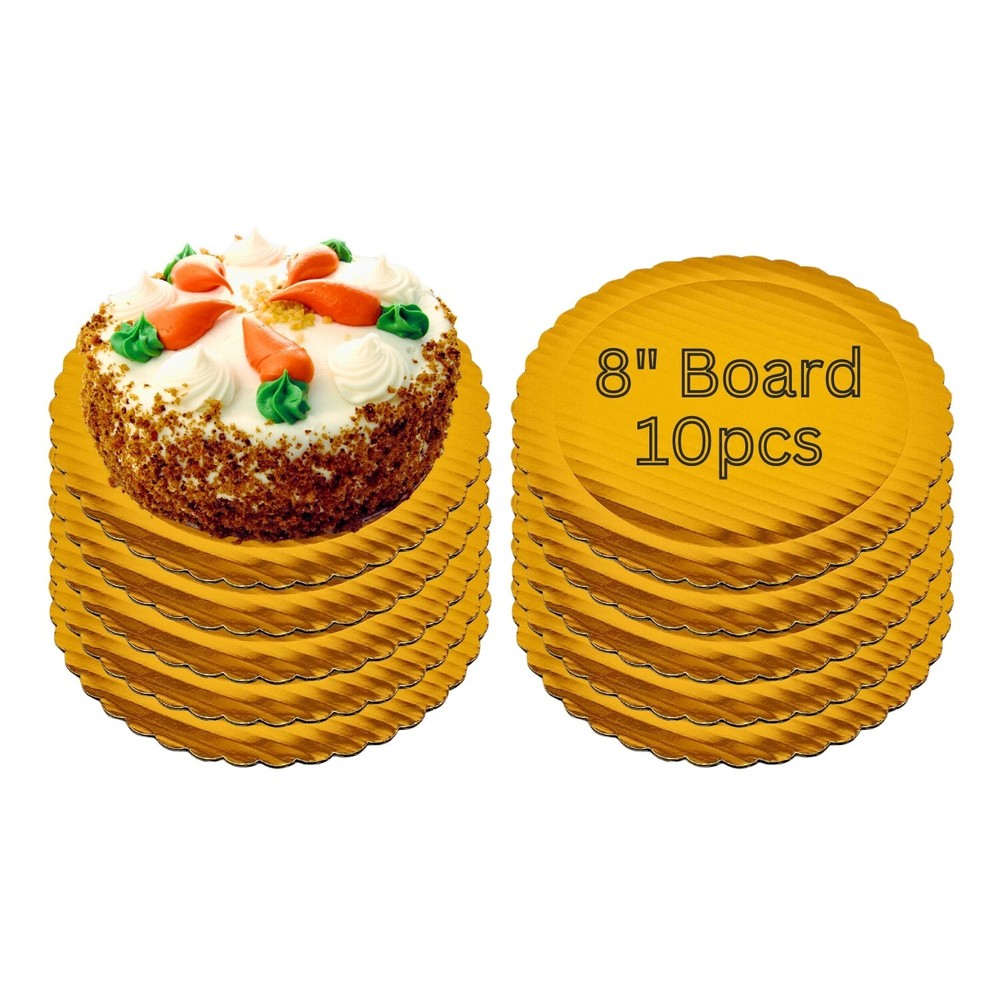 8" Cake Board (10 pcs)