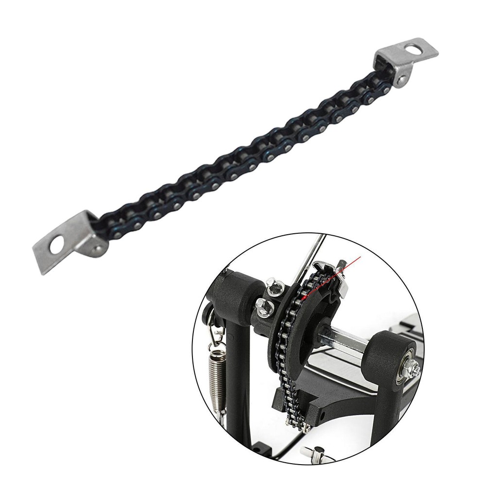Bass Drum Pedal Chain Replacement Durable Hardware Rustproof