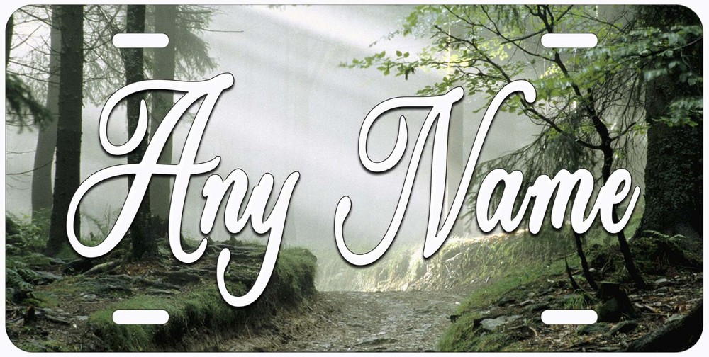 Fairy Tale Forest Personalized Novelty Car Auto License Plate Any Name