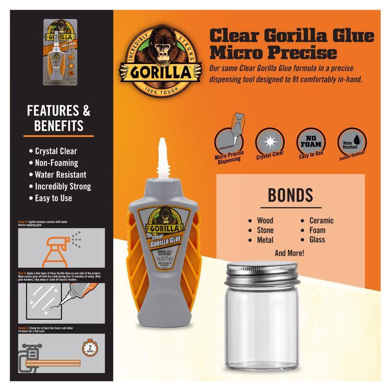Gorilla Micro Precise High Strength Hybrid Adhesive Glue 5 gm