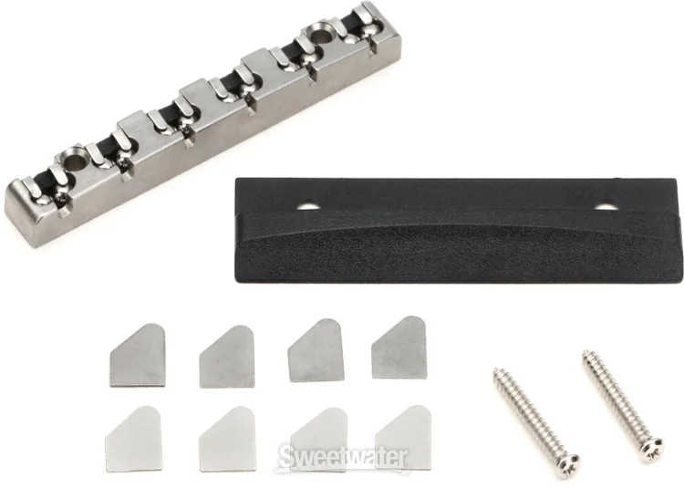 Fender LSR Roller Nut - Brushed Chrome