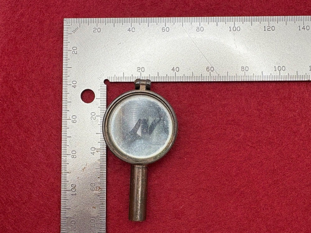 Old Vintage Australian / British MIRROR COMPASS