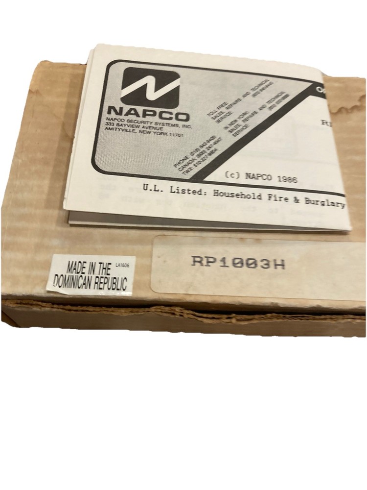 NEVER USED! Napco RP1003H Computerized Security System Digital Keypad - NOS