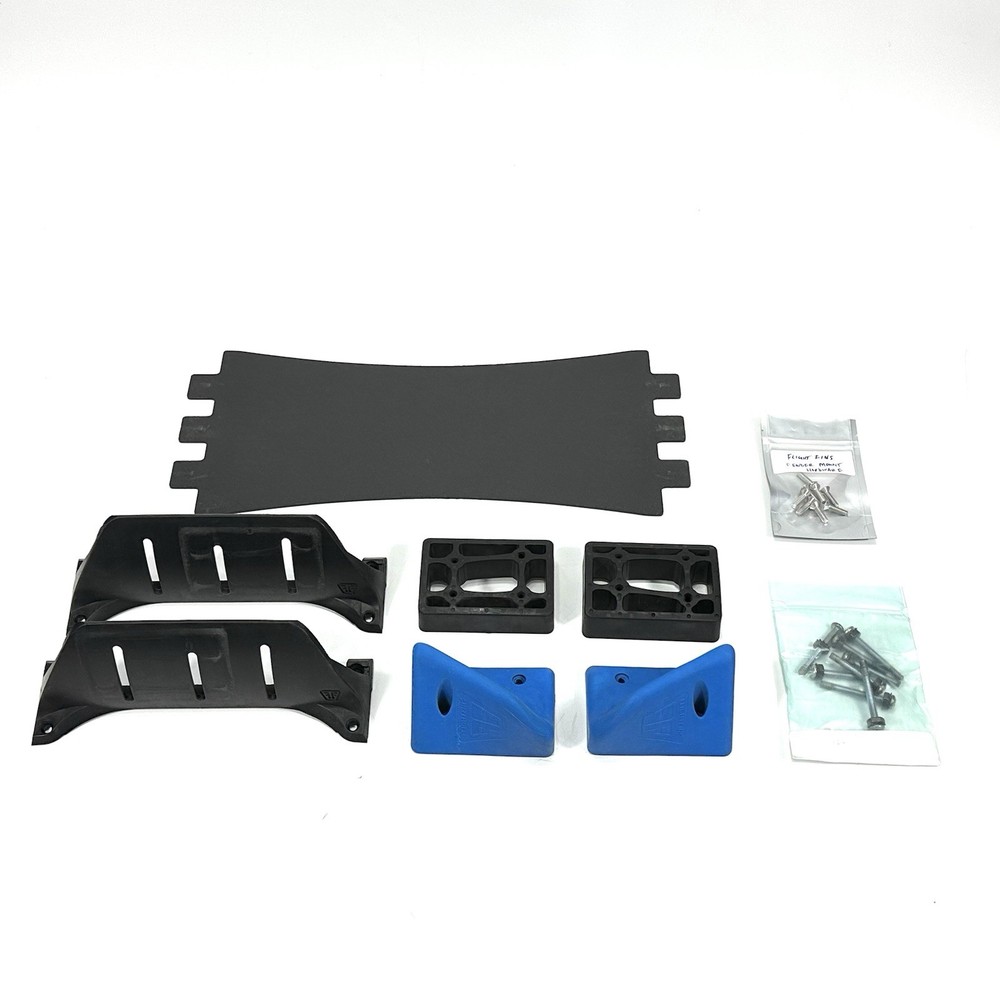 FlightFins V2 FullFlight System Onewheel XR Fender Extenders Shield Complete Kit