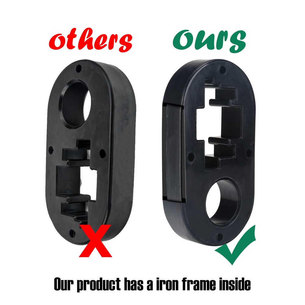 Black Handle Keeper Compatible with Hi-Lift Jack Accessories Handle Isolator