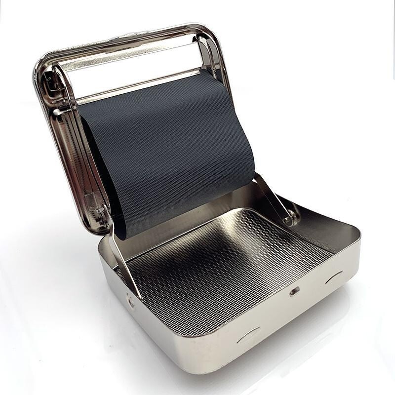 Easy Manual Roller Hand Maker Metal Cigarette Rolling Machine 70mm