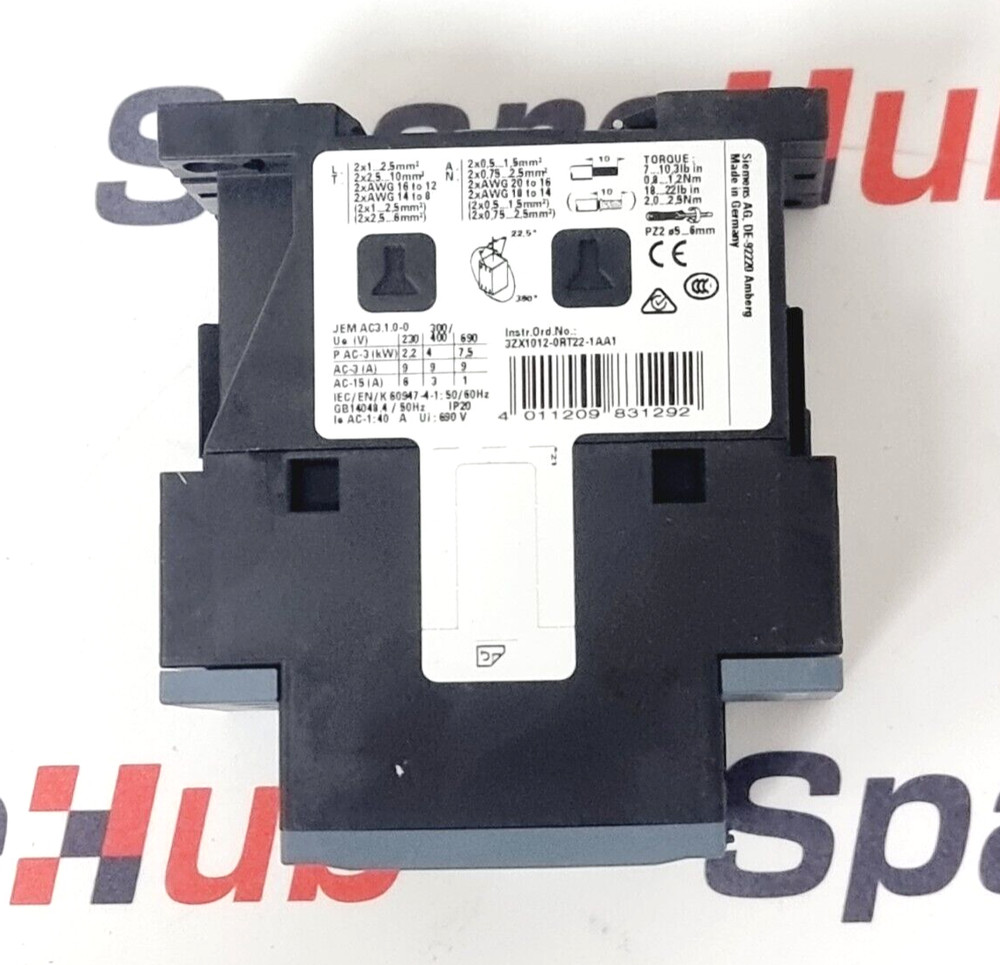 SIEMENS 3RT2023-1AF00 Contactor