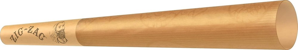 ZIG-ZAG Pre Rolled Cones Unbleached 1 1/4 Size (24-Pack) 6 Cones Per Pack