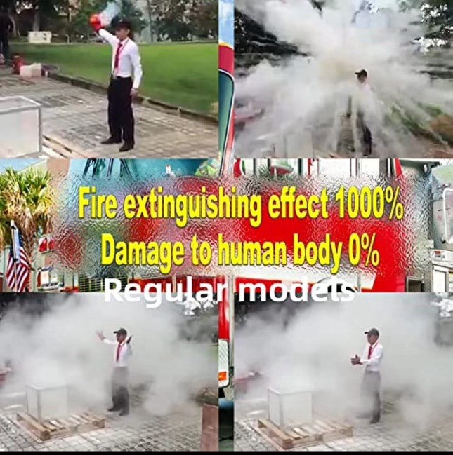 Self Deploying Fire Extinguisher Ball 5 Class Residential/Commercial/ Auto