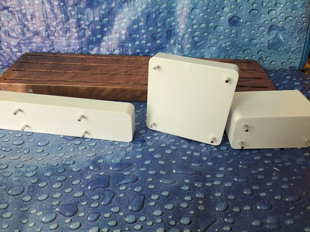 OGMONK GATHER MODULAR DESK ORGANIZER WALNUT BIN18