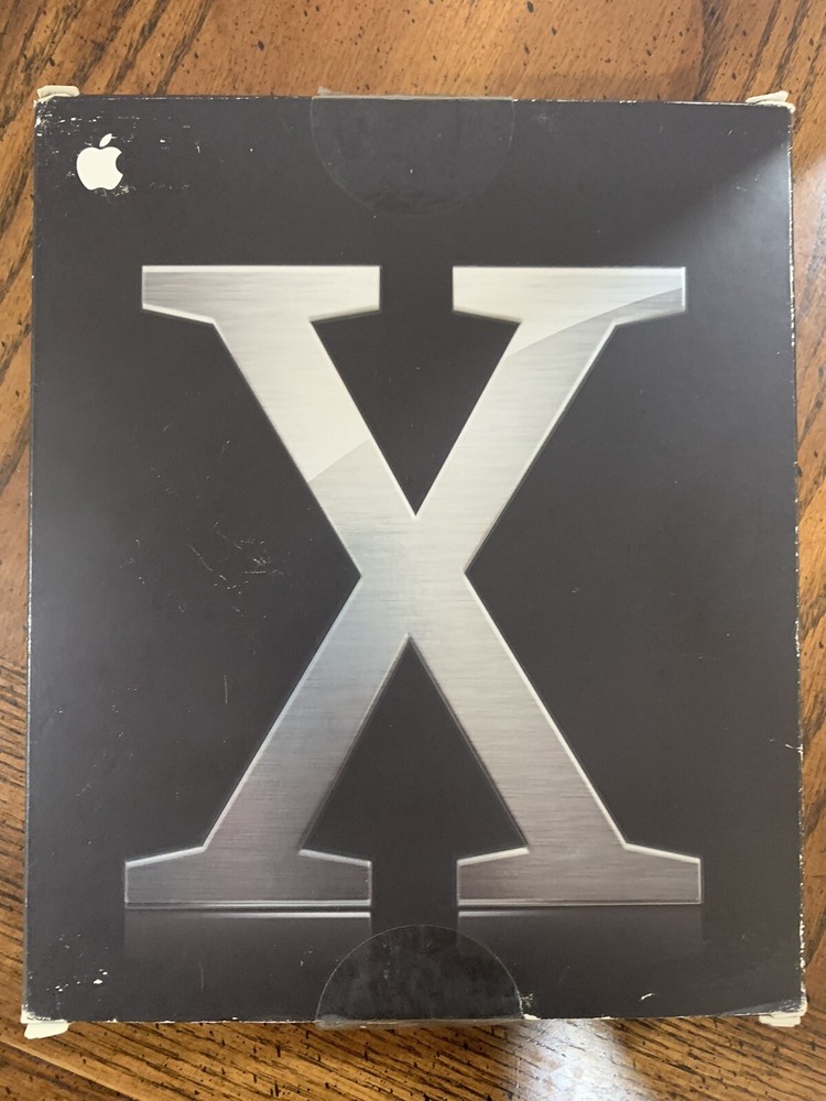 Macintosh Mac OS X 10 Panther Software Discs in Original Box Installation 10.3