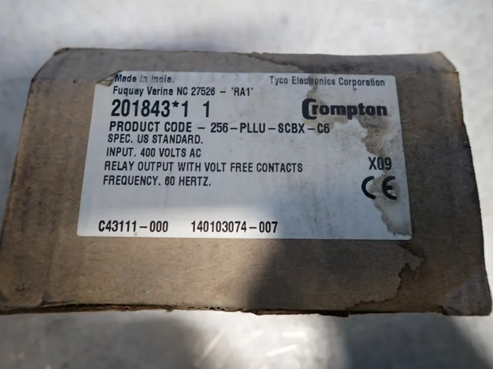 CROMPTON 256-PLLU PROTECTOR RELAY 10210123539