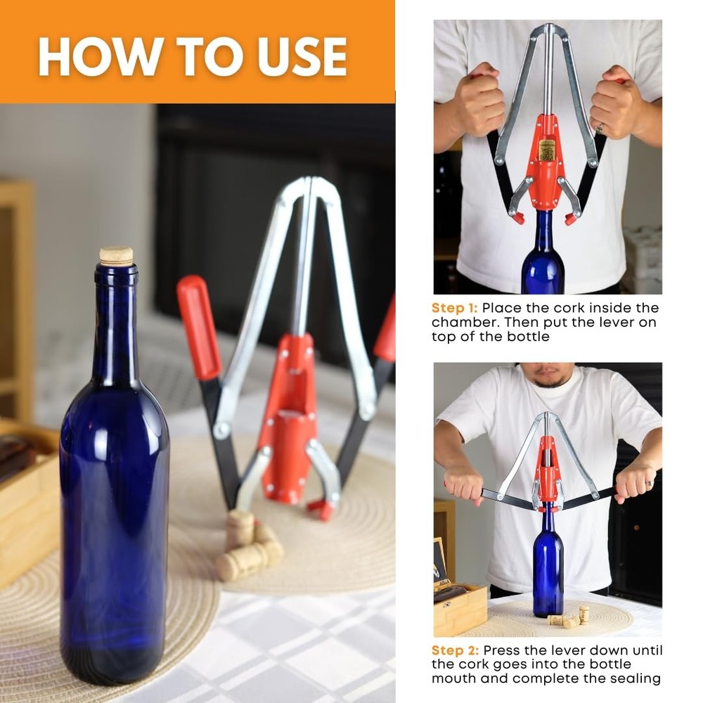 Portuguese Double Lever Corker