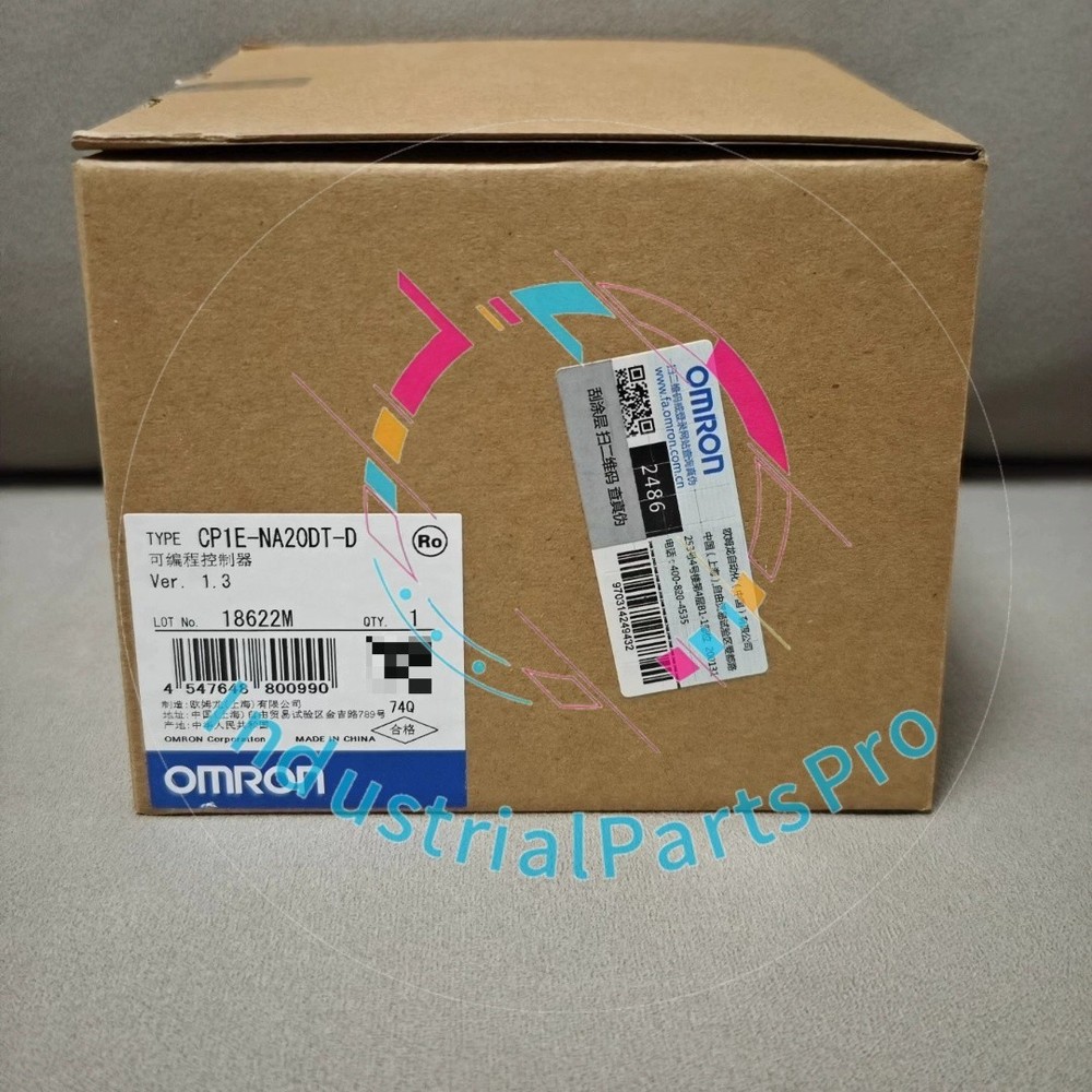 1PC New  Omron   CP1E-NA20DT-D   PLC Module  CP1E-NA20DT-D   In  Box