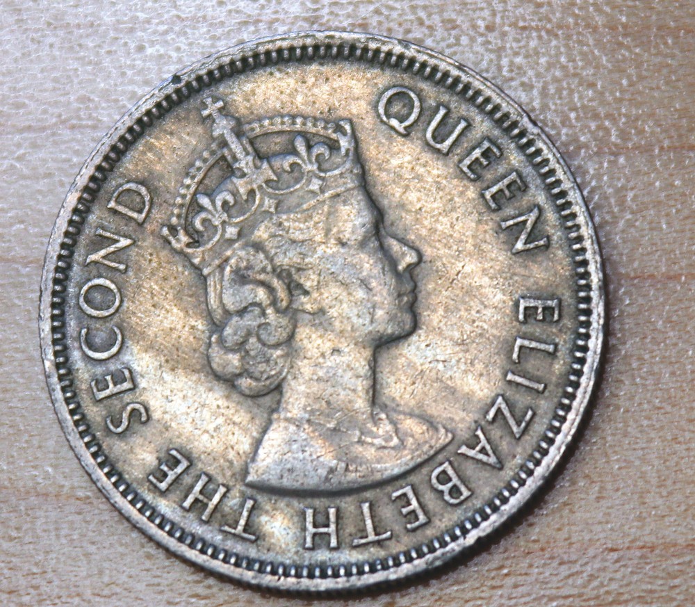 1961 Malaya 20 Cents