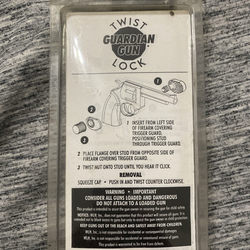 Twist Lock Guardian Gun Lock | New in Package