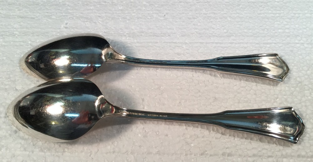 Oneida Community EXETER Silverplate 2 Serving Spoons