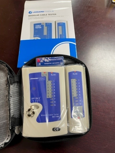 JONARD TOOLS MCT-468 Modular Cable Tester