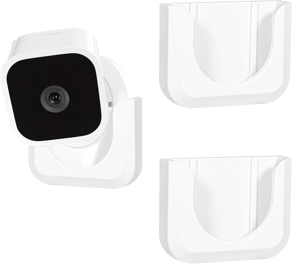 Secure Your Home: Adhesive Wall Mount for Blink Mini - No Tools Needed, 2 Pack