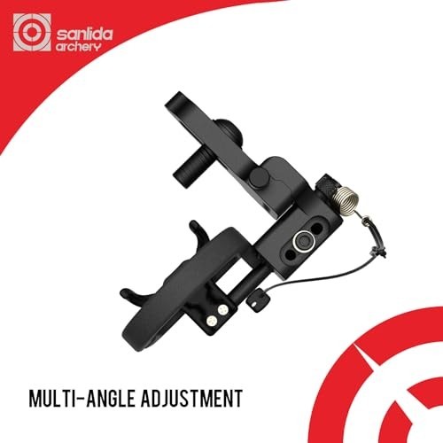 Drop Away Arrow Rest for Hunting Compound Bow - Right Hand Archery Accessory, Bl